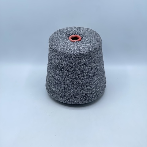 Zegna Baruffa, Cashwool, 2/48 2400м, 100%меринос,Серо-белое мулине(470/19/7), 42009