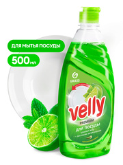 БХ Средство для мытья посуды Grass Velly Premium Лайм имята (500мл)