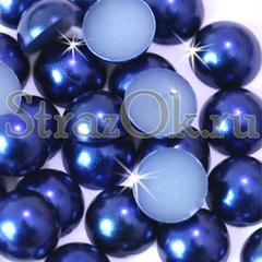 Закажите оптом полубусины Sapphire синие в интернет-магазине StrazOK.ru