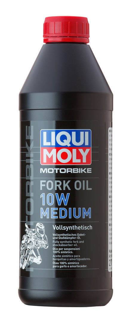 Вилочное масло Liqui Moly Motorbike Fork Oil Medium 10w синтетическое 1л