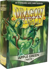Dragon Shield - Зелёное яблоко матовые протекторы 60 штук