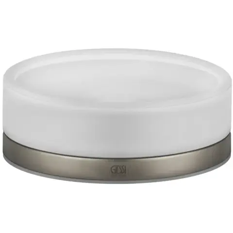 Gessi Emporio accessories 38827#149 Мыльница настольная, сатинированное стекло, цвет: Finox Brushed Nickel