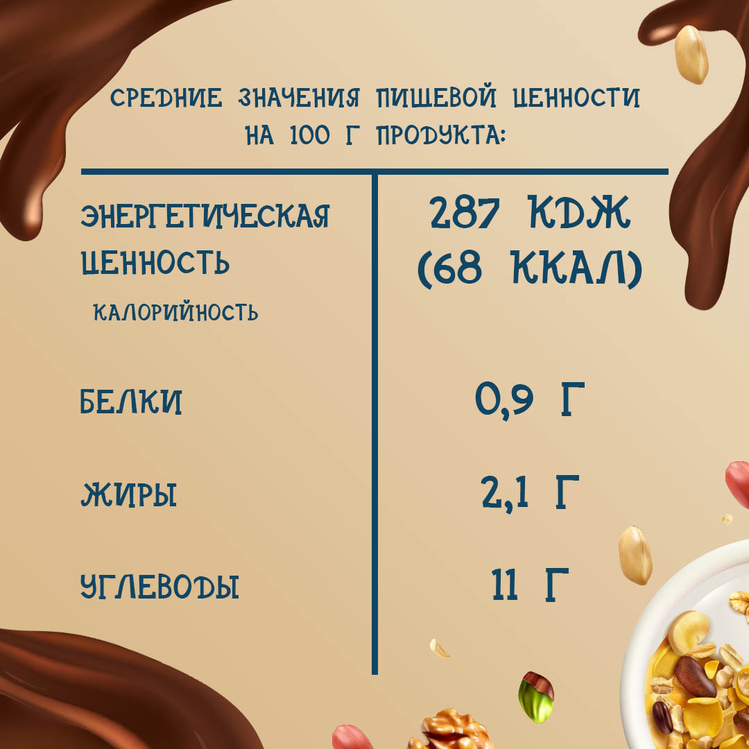 Овсяный напиток Riso Scotti с Какао BIO 1 л. - 4 шт