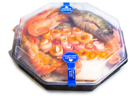 Набор морепродуктов для гриля на четверых, 2.3кг