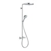 Hansgrohe Raindance Select S 27133000 Душевая система внешнего монтажа с термостатом 107,5 см с верхней лейкой 30х30 см 2 режима