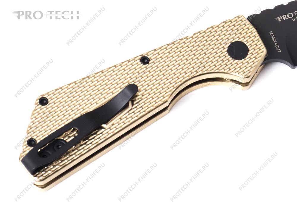 Нож Pro-Tech Strider PT236 Magnacut AlBronze - фотография 