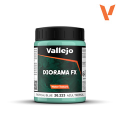 Средство для оформления подставок Vallejo - Water Textures: Tropical Water (200мл)