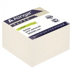 
          Блок бумажный для записей Alingar "Стандарт", 9*9*4,5 см, белый, непроклееный