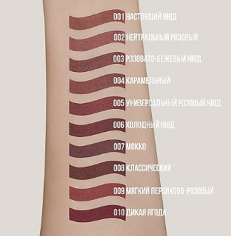 Карандаш для губ гелевый тон006 холодный нюд SUPER STAY I'm TREND — фото 4