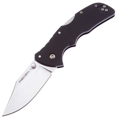 Складной нож Cold Steel Mini Recon 1 Clip Point cталь AUS-10A, рукоять GRN, 27BAC