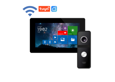 Комплект видеодомофона FREEDOM 7 FHD WIFI KIT NIGHT Novicam v.4228