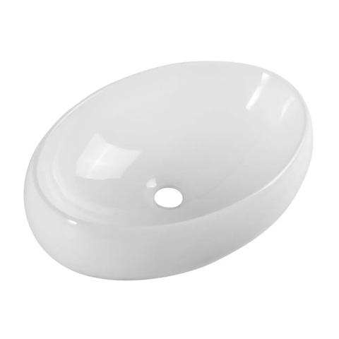 BelBagno BB1085 Раковина керамическая накладная, 34x50, цвет: белый