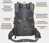 Картинка рюкзак туристический Nevo Rhino 9033-nw Army - 14