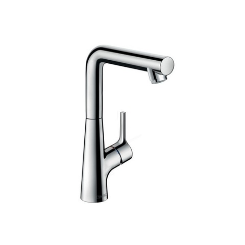 Hansgrohe Talis S 72105000 Смеситель для раковины с высоким изливом и донным клапаном