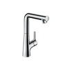 Hansgrohe Talis S 72105000 Смеситель для раковины с высоким изливом и донным клапаном