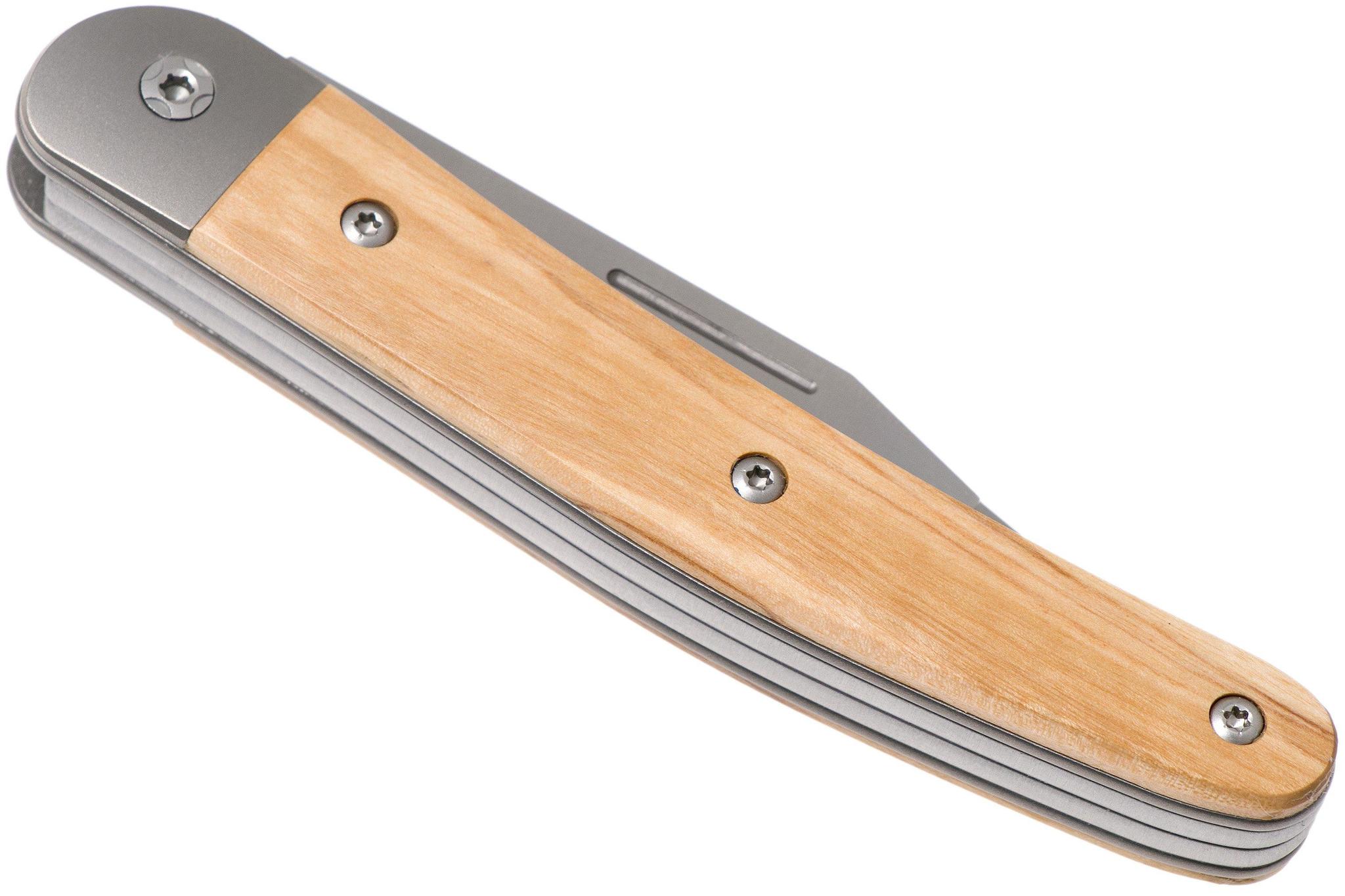 Складной нож-мультитул Lionsteel Jack 2, сталь M390, рукоять дерево