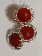 Савойя (кольцо + серьги из серебра)
