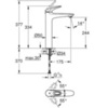 GROHE Eurostyle 23570LS3 Смеситель для раковины-чаши