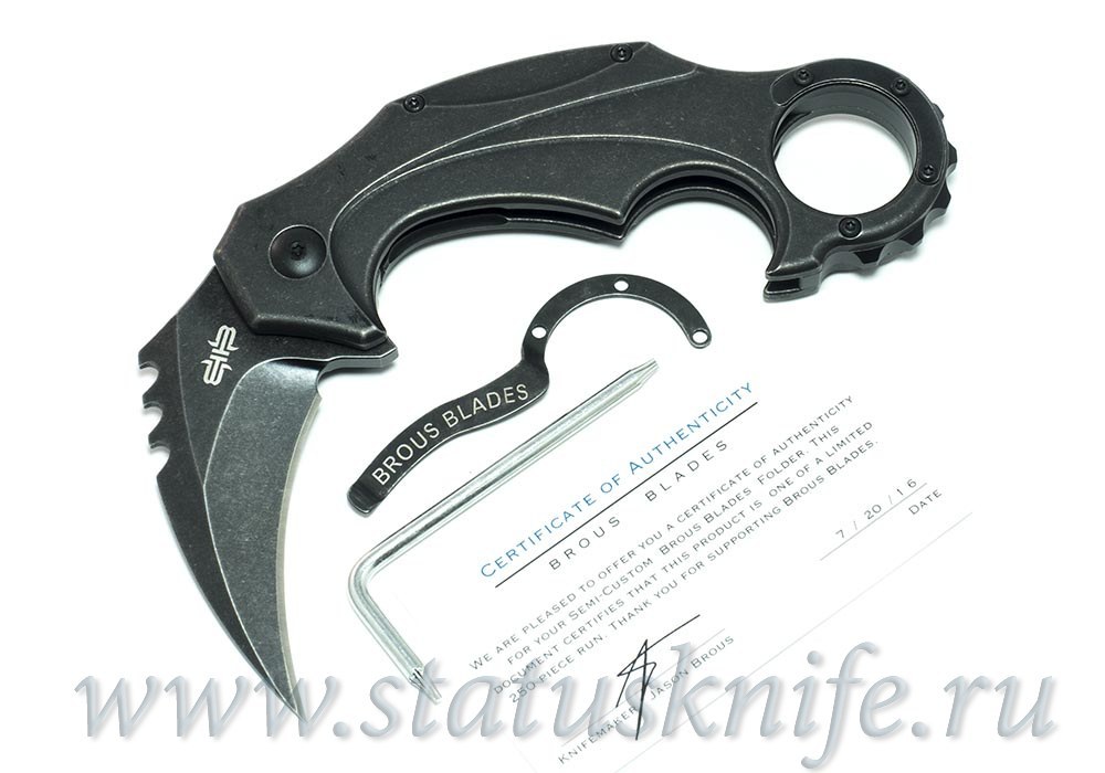 Нож Brous Blades Elite Enforcer Karambit Limited