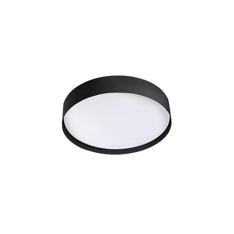 Фото: Потолочный светильник Vuk черный LED 40W 2700K - основной вид