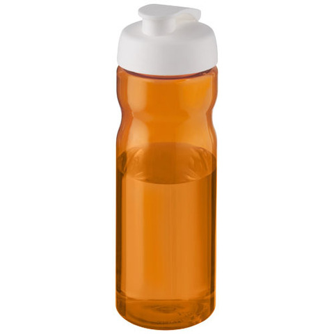 Спортивная бутылка H2O Active® Eco POP Base объемом 650 мл с откидывающейся крышкой