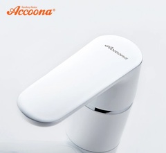 Смеситель для кухни однорычажный белый Accoona A4166G