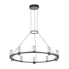 7143/70L HIGHTECH ODL26 513 светильник темный никель/акрилл/металл IP20 LED 60W 3830Лм 3000K 180° 220V DEFANCE