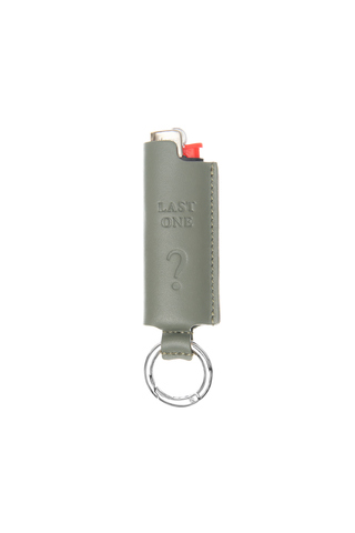 Leather Lighter Case DEEP GREEN