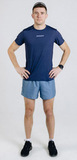 Футболка для бега Noname Miler T-Shirt Ss 25 Ux Steel Blue