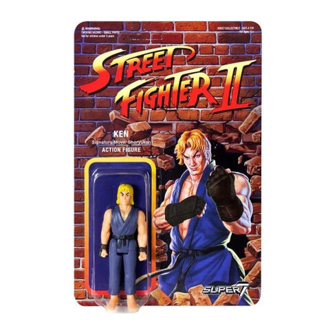 Коллекционная фигурка Super7 Street Fighter II: Ken (Championship Edition)