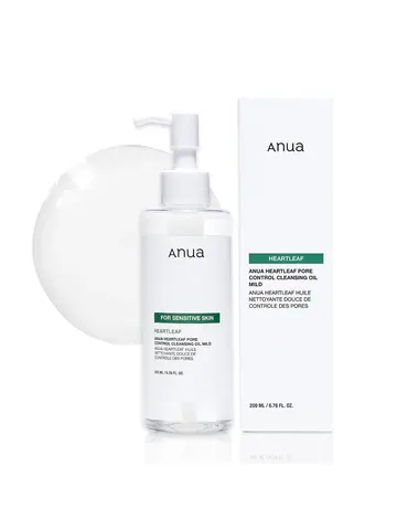 Гидрофильное масло Anua Heartleaf Pore Control Cleansing Oil Mild 200 мл
