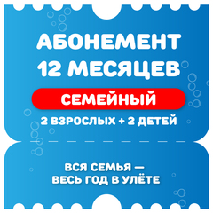 Абонемент семейный 2+2 на 12 месяцев на тариф "Безлимитный"