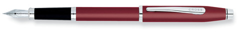 Ручка перьевая Cross Century II, Ruby CT, F (AT0086-16FS)