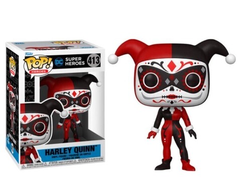 Funko POP! DC. Dia de Muertos: Harley Quinn (413)