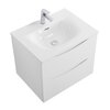 BelBagno Marino MARINO-CER-N-700-2C-SO-BO-P Тумба под раковину подвесная, 70x45.5, цвет: белый