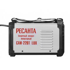 Сварочный аппарат инверт, Ресанта, САИ-220Т Lux, 220 А, электрод