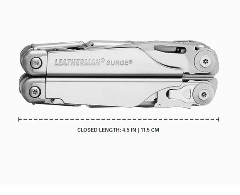 Мультитул Leatherman Surge, нейлоновый чехол, 21 функция (830165) | Multitool-Leatherman.Ru