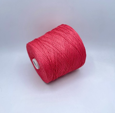 Luxury Selection by Ri.Go (пр.Италия), art-Seta shappe ,550м/100гр. 100%Шелк Шаппе , цвет-Розовый коралл(201/630), арт-34320