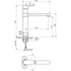 Ideal Standard Cerafine O BC501XG Однорукоятковый смеситель для кухонной мойки