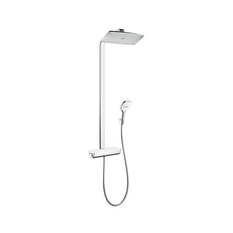 Hansgrohe Raindance E 27286400 Душевая система внешнего монтажа с термостатом 106,6 см с верхней лейкой 36х19 см