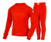Janus Prince or Princess Wool комплект термобелья детский апельсиновый - 7