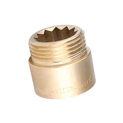 Удлинитель латунный для металлических труб ViEiR 1/2"  20 мм, 1 шт. (SA20)