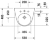 Duravit Starck 2 2323550000 Раковина