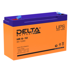 Аккумулятор Delta HR 6-12 (AGM)