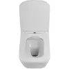 BelBagno Due BB7107CHR/SC Унитаз подвесной безободковый, с сиденьем дюропласт soft close, цвет: белый