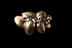 Силиконовый молд № 5005 Клубника на ветке