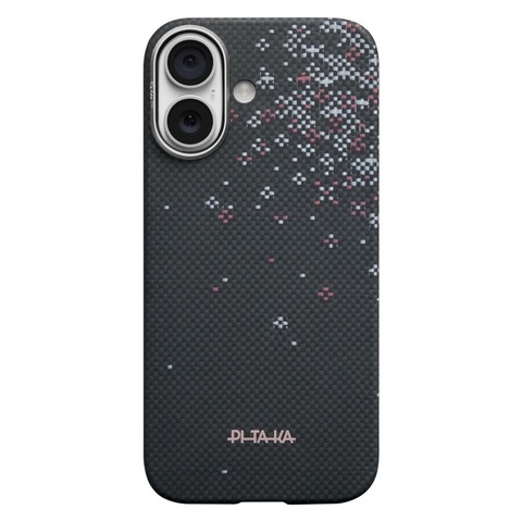 Чехол Pitaka Edge Case для iPhone 17, Полночный чёрный | Midnight Black