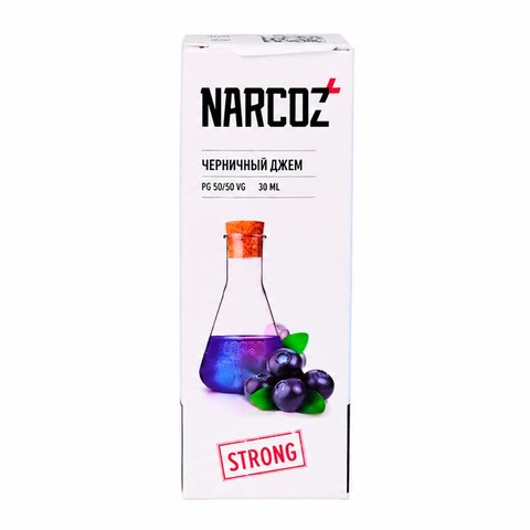 Жидкость NARCOZ Salt 2% STRONG 30 ml - Черничный джем