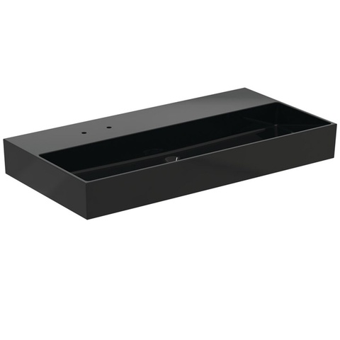 Ideal Standard Solos T5370V2 Раковина 100х50 см Black Gloss (Чёрный глянцевый)