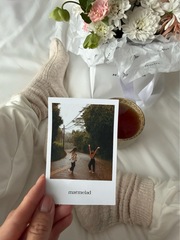 Открытка 7,5*10см - в рамке полароид #10